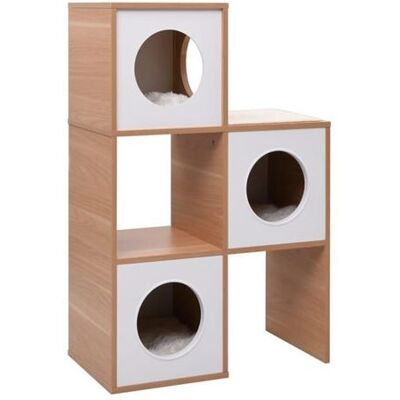 vidaXL Maison pour Chat avec Tapis Rascador en Sisal - Lit et Tour - Publicité vidaXL Maison pour Chat avec Tapis Rascador en Sisal - Lit et Tour - Publicité