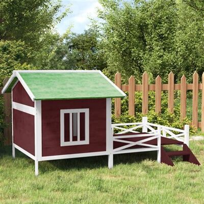 Maisonchic Caisse pour chiens bois massif moka 159x120x88,5cm vidaXL - Caisse pour chiens - Publicité Maisonchic Caisse pour chiens bois massif moka 159x120x88,5cm vidaXL - Caisse pour chiens - Publicité