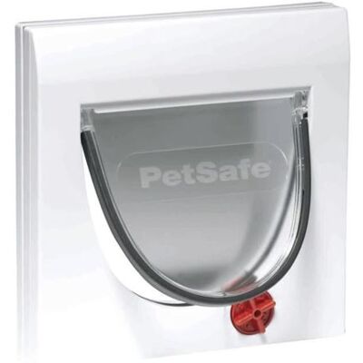 PetSafe Chatière Blanche à 4 Voies avec Tunnel - Porte pour Chat - Publicité PetSafe Chatière Blanche à 4 Voies avec Tunnel - Porte pour Chat - Publicité