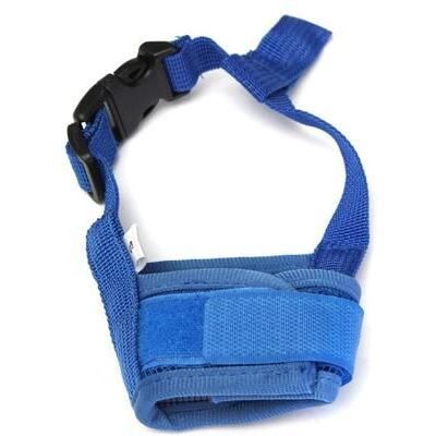 Tempsa Réglable Chien Mesh Muselière Masque Museau Nylon à Bouche Anti Aboiement Morsure Sécurité à Chiot Puppy Bleu S Bleu - Publicité Tempsa Réglable Chien Mesh Muselière Masque Museau Nylon à Bouche Anti Aboiement Morsure Sécurité à Chiot Puppy Bleu S Bleu - Publicité
