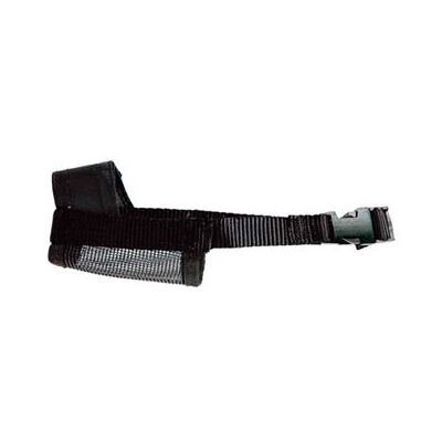 Muzzle Nayeco Noir en Nylon S - Petit Chien - Publicité Muzzle Nayeco Noir en Nylon S - Petit Chien - Publicité