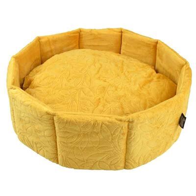 Unknown - VeloursAnimaux - Floral embroidery - Pet Bed - Publicité Unknown - VeloursAnimaux - Floral embroidery - Pet Bed - Publicité