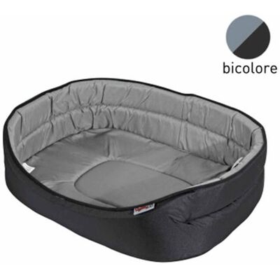 Lit pour animaux - Forme ovale, polyester, 80x62cm - Chat - Publicité Lit pour animaux - Forme ovale, polyester, 80x62cm - Chat - Publicité