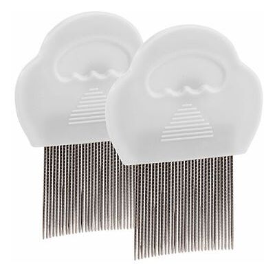 Non communiqué Newgen Medicals : 2 peignes à lentes, poux et puces, avec dents en métal 3,6 cm - Publicité Non communiqué Newgen Medicals : 2 peignes à lentes, poux et puces, avec dents en métal 3,6 cm - Publicité