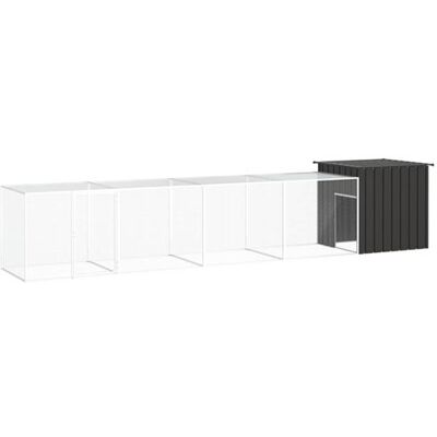 Poulailler vidaXL - Construction en acier galvanisé ventilé et extensible - Publicité Poulailler vidaXL - Construction en acier galvanisé ventilé et extensible - Publicité