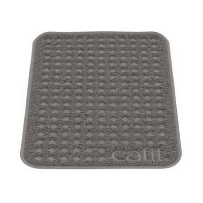 Catit CAT IT Tapis pour bac a litiere - Petit format - 60 x 40 cm 23,5 x 15,75 po - Pour chat Gris - Publicité Catit CAT IT Tapis pour bac a litiere - Petit format - 60 x 40 cm 23,5 x 15,75 po - Pour chat Gris - Publicité