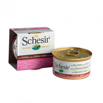 Nourriture humide Schesir pour chats poulet - 85 g - Publicité Nourriture humide Schesir pour chats poulet - 85 g - Publicité