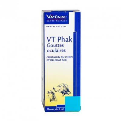 Virbac VT Phak Gouttes Oculaires - Gouttes Oculaires - Publicité Virbac VT Phak Gouttes Oculaires - Gouttes Oculaires - Publicité