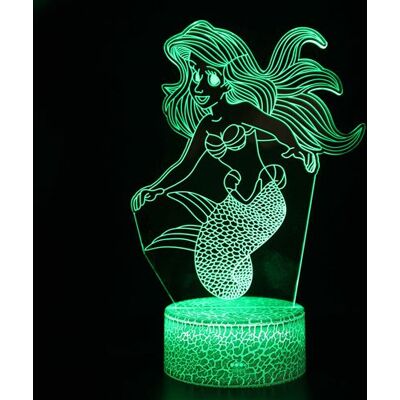 Stack Lampe 3D Tactile Veilleuses Enfant 7 Couleurs avec Telecommande - Sirène #1108 - Publicité Stack Lampe 3D Tactile Veilleuses Enfant 7 Couleurs avec Telecommande - Sirène #1108 - Publicité