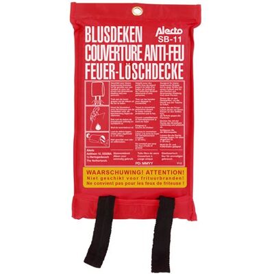 Non communiqué Couverture anti-feu 100 x 100 cm Alecto SB11 Rouge Rouge - Publicité Non communiqué Couverture anti-feu 100 x 100 cm Alecto SB11 Rouge Rouge - Publicité