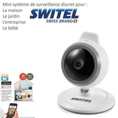 Switel Petit système de télésurveillance à distance discret entreprise maison jardin et bébé Noir - Publicité Switel Petit système de télésurveillance à distance discret entreprise maison jardin et bébé Noir - Publicité