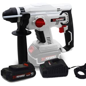 Non communiqué Marteau perforateur - X-Performer XPRH20LI-BL - 20V - Mandrin SDS+ Impact: 0-4500 coups/min- Batterie 2Ah et chargeur inclus - Publicité Non communiqué Marteau perforateur - X-Performer XPRH20LI-BL - 20V - Mandrin SDS+ Impact: 0-4500 coups/min- Batterie 2Ah et chargeur inclus - Publicité
