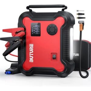 Non communiqué Booster Batterie Voiture-4 en 1 150 PSI Compresseur d'air 3500A-26800mAh-Chargeur - Publicité Non communiqué Booster Batterie Voiture-4 en 1 150 PSI Compresseur d'air 3500A-26800mAh-Chargeur - Publicité