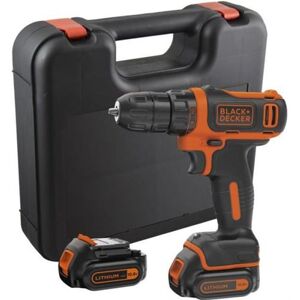 Non communiqué Visseuse sansfil BLACK DECKER BDCDD12KBQW 12V avec 2 batteries 1 5 Ah et chargeur - Publicité Non communiqué Visseuse sansfil BLACK DECKER BDCDD12KBQW 12V avec 2 batteries 1 5 Ah et chargeur - Publicité