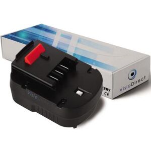 Batterie type A12-XJ pour Black et Decker 3000mAh 12V - Visiodirect - - Publicité Batterie type A12-XJ pour Black et Decker 3000mAh 12V - Visiodirect - - Publicité