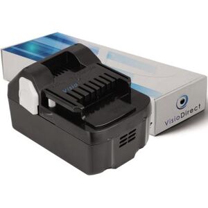 Batterie pour Hitachi DS18DBL perceuse visseuse 3000mAh 18V - Visiodirect - - Publicité Batterie pour Hitachi DS18DBL perceuse visseuse 3000mAh 18V - Visiodirect - - Publicité