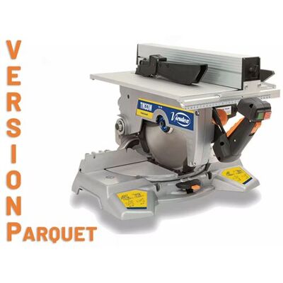 Bosch Scie combinée sur table et onglet Version Parquet - VIRTUEX -TM33W - Ø 300 mm - 3300400-PA - Publicité Bosch Scie combinée sur table et onglet Version Parquet - VIRTUEX -TM33W - Ø 300 mm - 3300400-PA - Publicité