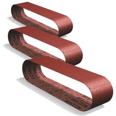 FEMI Modèle - Bandes abrasives - 150x2000mm - Grain 60 - Lot de 3 - Pack standard de 10 - Publicité FEMI Modèle - Bandes abrasives - 150x2000mm - Grain 60 - Lot de 3 - Pack standard de 10 - Publicité