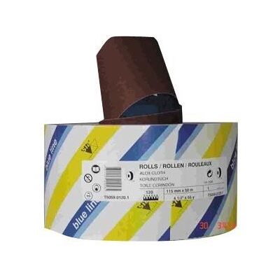 SIA ABRASIVES FRANCE SIA ABRASIVES Rouleau de tissu doux - 115 mm x 50 m - grain 60 - Publicité SIA ABRASIVES FRANCE SIA ABRASIVES Rouleau de tissu doux - 115 mm x 50 m - grain 60 - Publicité