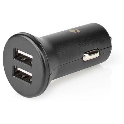 Non communiqué Chargeur de Voiture 4.8 A 2 sorties USB-A Noir Noir - Publicité Non communiqué Chargeur de Voiture 4.8 A 2 sorties USB-A Noir Noir - Publicité