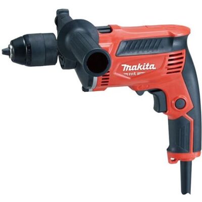 Perceuse à percussion Makita M8104K - 430W, Vitesse variable, Bois 18mm - Publicité Perceuse à percussion Makita M8104K - 430W, Vitesse variable, Bois 18mm - Publicité
