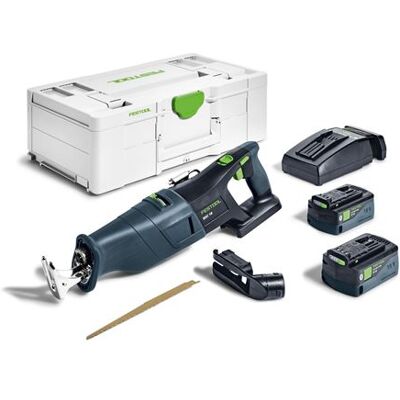 Non communiqué Scie sabre sans fil RSC 18 5.0 EB-Plus - FESTOOL - avec 2 batteries 18V 5.0 Ah - 576948 - Publicité Non communiqué Scie sabre sans fil RSC 18 5.0 EB-Plus - FESTOOL - avec 2 batteries 18V 5.0 Ah - 576948 - Publicité