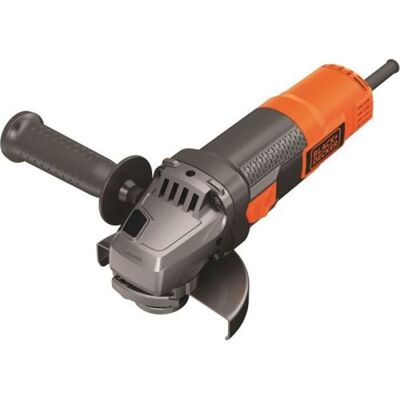 Non communiqué Meuleuse d angle filaire 900W BLACK DECKER BEG220QS Découper 125mm 1200 trs min Noi - Publicité Non communiqué Meuleuse d angle filaire 900W BLACK DECKER BEG220QS Découper 125mm 1200 trs min Noi - Publicité