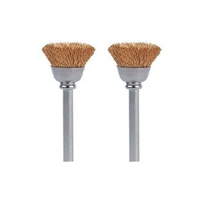 Set de 2 brosses Dremel en laiton 13 mm 536 26150536ja - Publicité Set de 2 brosses Dremel en laiton 13 mm 536 26150536ja - Publicité