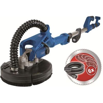Ponceuse pour plâtre rotative Scheppach DS920 225mm 230V 50Hz 710W + Accessoires, vitesse - Publicité Ponceuse pour plâtre rotative Scheppach DS920 225mm 230V 50Hz 710W + Accessoires, vitesse - Publicité