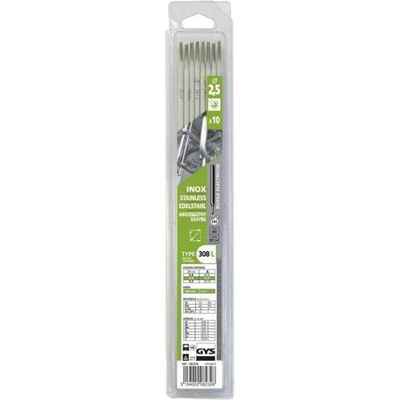 GYS - 308L - Ø2,5mm - 10 pièces - Welding Electrode - Publicité GYS - 308L - Ø2,5mm - 10 pièces - Welding Electrode - Publicité