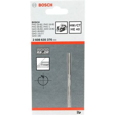 Fer carbure reversible droit (1) 82mm - rabot bosch - Publicité Fer carbure reversible droit (1) 82mm - rabot bosch - Publicité