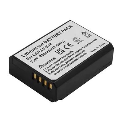 Non communiqué Batterie Li-ion 7.4V pour Appareil Photo Compatible Canon EOS 1100D 950mAh Avizar Noir Noir - Publicité Non communiqué Batterie Li-ion 7.4V pour Appareil Photo Compatible Canon EOS 1100D 950mAh Avizar Noir Noir - Publicité