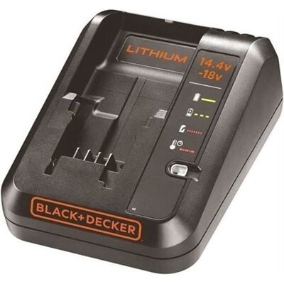 Non communiqué Chargeur de batterie BLACK DECKER BDC1AQW pour batteries Lithium 14 4V et 18V - Publicité Non communiqué Chargeur de batterie BLACK DECKER BDC1AQW pour batteries Lithium 14 4V et 18V - Publicité