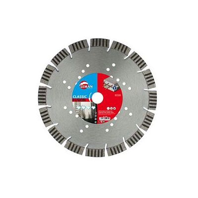 Disque diamant segmenté Leman 115mm pour béton armé - Publicité Disque diamant segmenté Leman 115mm pour béton armé - Publicité