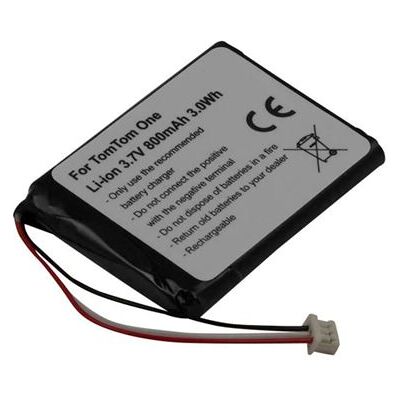 Non communiqué Batterie Li-ion GPS compatible TomTom One 3.7V 800mAh Avizar Noir Noir - Publicité Non communiqué Batterie Li-ion GPS compatible TomTom One 3.7V 800mAh Avizar Noir Noir - Publicité