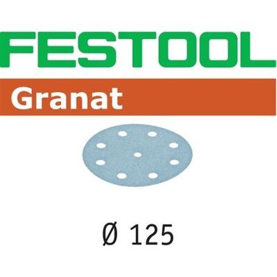 Abrasifs FESTOOL STF D125/8 P60 GR - Boite de 10 - 497146 Bleu ciel clair - Publicité Abrasifs FESTOOL STF D125/8 P60 GR - Boite de 10 - 497146 Bleu ciel clair - Publicité