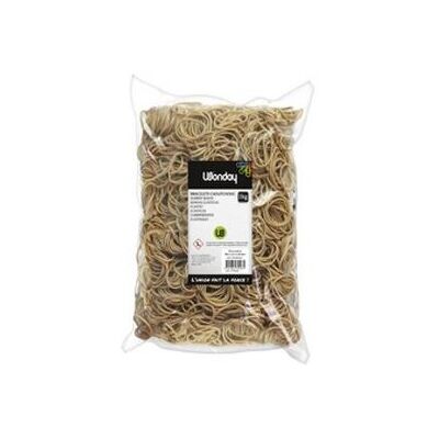 Non communiqué Wonday wonday bracelets caoutchouc, 150 mm, sac 1 kilo, nature noir - Publicité Non communiqué Wonday wonday bracelets caoutchouc, 150 mm, sac 1 kilo, nature noir - Publicité