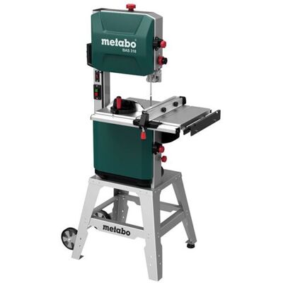 Metabo Scie à ruban BAS 318 Precision WNB Profondeur de coupe (max.) 170 mm 230 V 900 W Longueur lame de scie 2240 mm - Publicité Metabo Scie à ruban BAS 318 Precision WNB Profondeur de coupe (max.) 170 mm 230 V 900 W Longueur lame de scie 2240 mm - Publicité