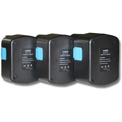 vhbw Batterie 3x NiMH compatible Hitachi - 2100mAh 14,4V - Publicité vhbw Batterie 3x NiMH compatible Hitachi - 2100mAh 14,4V - Publicité
