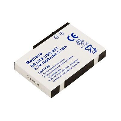 Non communiqué Batterie Console de Jeux Nintendo DS Lite 3,7V 1000mAh Li-Polymer Avizar Blanc Blanc - Publicité Non communiqué Batterie Console de Jeux Nintendo DS Lite 3,7V 1000mAh Li-Polymer Avizar Blanc Blanc - Publicité