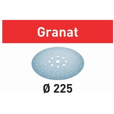 Abrasifs Granat FESTOOL pour ponceuse Planex - Grain 180 D.225 - Boîte de 25 - 205660 - Publicité Abrasifs Granat FESTOOL pour ponceuse Planex - Grain 180 D.225 - Boîte de 25 - 205660 - Publicité