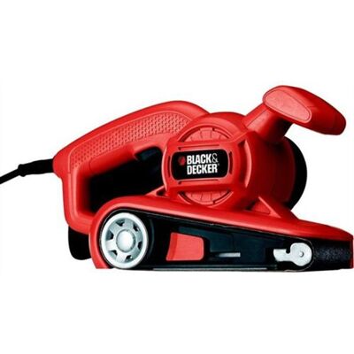 Non communiqué Ponceuse a bande filaire 720W BLACK DECKER Livrée avec 1 Bande abrasive Sac collecteur d - Publicité Non communiqué Ponceuse a bande filaire 720W BLACK DECKER Livrée avec 1 Bande abrasive Sac collecteur d - Publicité