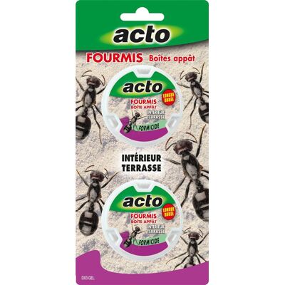 Non communiqué Gel-appât fourmis en boites - ACTO INSECTICIDES - FOUR7 Vert, blanc, violet et beige - Publicité Non communiqué Gel-appât fourmis en boites - ACTO INSECTICIDES - FOUR7 Vert, blanc, violet et beige - Publicité