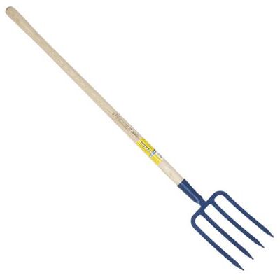 Tools Perrin - Presa a forcella à 4 dents 27cm Manche Pomme - Outil de jardin - Publicité Tools Perrin - Presa a forcella à 4 dents 27cm Manche Pomme - Outil de jardin - Publicité
