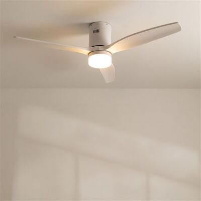 Create Ventilateur de Plafond 40W - Silencieux, 6 Vitesses, Été/Hiver - Blanc - Publicité Create Ventilateur de Plafond 40W - Silencieux, 6 Vitesses, Été/Hiver - Blanc - Publicité