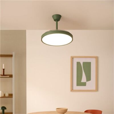 Non communiqué WIND CLEAR STUDIO S - Ventilateur de plafond 40W silencieux avec pales rétractables et eclaraige LED, Ø91cm avec eclaraige sans wifi Transparent - Publicité Non communiqué WIND CLEAR STUDIO S - Ventilateur de plafond 40W silencieux avec pales rétractables et eclaraige LED, Ø91cm avec eclaraige sans wifi Transparent - Publicité