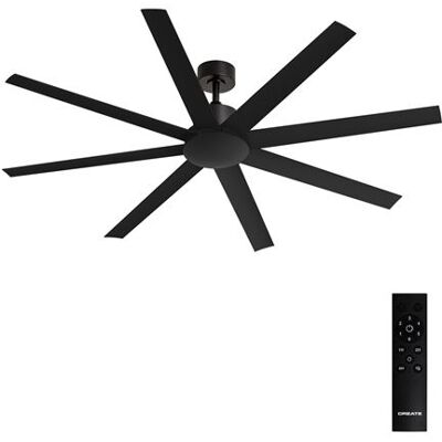 Non communiqué WIND INDUSTRIAL XL - Ventilateur de plafond 40W silencieux Ø165cm sans eclaraige sans wifi Noir - Publicité Non communiqué WIND INDUSTRIAL XL - Ventilateur de plafond 40W silencieux Ø165cm sans eclaraige sans wifi Noir - Publicité