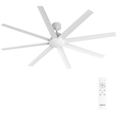 Non communiqué WIND INDUSTRIAL XXL - Ventilateur de plafond 40W silencieux Ø183cm sans eclaraige sans wifi Blanc - Publicité Non communiqué WIND INDUSTRIAL XXL - Ventilateur de plafond 40W silencieux Ø183cm sans eclaraige sans wifi Blanc - Publicité