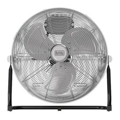Black & Decker Circulateur d'air - Design métallique - 3 Vitesses - Ailes en métal 35cm - Débit d'air 55m3/min - Circulateur d'air - Publicité Black & Decker Circulateur d'air - Design métallique - 3 Vitesses - Ailes en métal 35cm - Débit d'air 55m3/min - Circulateur d'air - Publicité