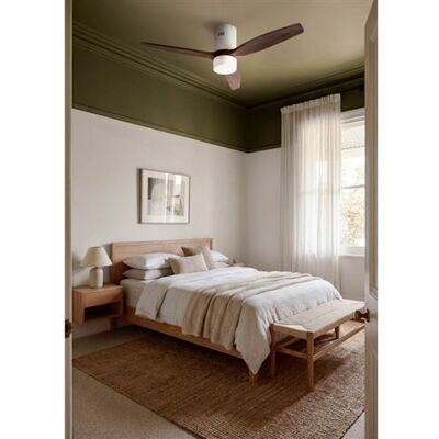 Non communiqué WIND CALM NATURAL WOOD M - Ventilateur de plafond 40W silencieux 100% bois avec eclaraige avec contrôleur mural - Publicité Non communiqué WIND CALM NATURAL WOOD M - Ventilateur de plafond 40W silencieux 100% bois avec eclaraige avec contrôleur mural - Publicité
